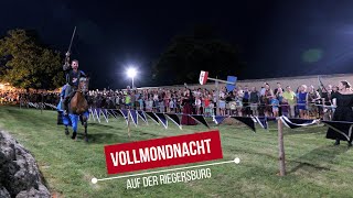 Vollmondnacht auf der Riegersburg  Styria  Austria  vulkantvat [upl. by Gothurd]