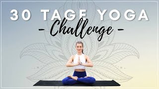 30 Tage Yoga Challenge  Mache Yoga zu deiner Gewohnheit  yogamitmady [upl. by Luhar]