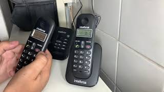 COMO CONFIGURAR TELEFONE INTELBRAS  RAMAL [upl. by Inttirb]