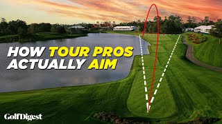 The Clever Aiming Strategy Tour Pros Actually Use  The Game Plan  Golf Digest [upl. by Gem]