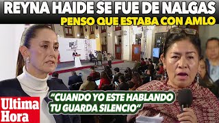 SE TOPÓ CON PARED Claudia puso en su lugar Reyna Haydee [upl. by Nykal]