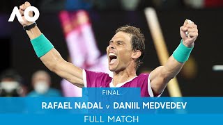 Rafael Nadal v Daniil Medvedev Full Match Final  Australian Open 2022 [upl. by Nitsur]