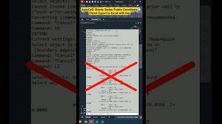 AutoCAD Lisp Fast Point Coordinate Export to Excel 🚀📊 shorts [upl. by Aleusnoc700]
