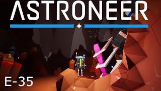 Astroneer E35 Obelisk Shards from the Mantle [upl. by Kezer710]