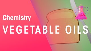 How To Harden Vegetable Oils Through Hydrogenation  Organic Chemistry  Chemistry  FuseSchool [upl. by Yelkcub823]