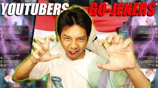 Squad Youtubers VS Squad GOJEKers Yang Sejago Top Global  MOBILE LEGEND BANG BANG [upl. by Walkling352]