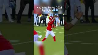 Kadarius Toney 2023 highlights🥶🥶 [upl. by Aihsercal]