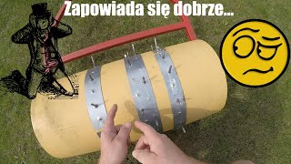 Napowietrzacz do trawy  Areator własnej roboty [upl. by Catt]