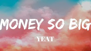 Money So Big  Yeat  Lyrics Video [upl. by Sunny]