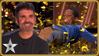 GOLDEN BUZZER is one of the BEST VOICES Simons ever heard  Auditions  BGT 2023 [upl. by Landing]