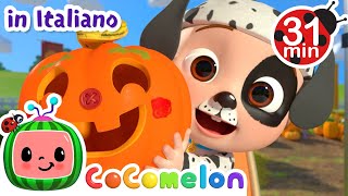 Il giardino delle zucche  Canzoni di Halloween per bambini  CoComelon Italiano  Canzoni [upl. by Antoni172]