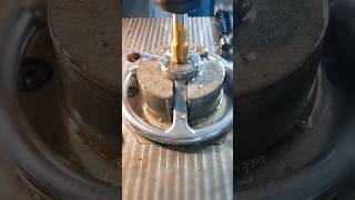 Tapping M20 Thread in SUS 304 Stainless Steel  Perfectly Straight and So Satisfying [upl. by Server]