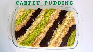 Carpet Pudding  Easy and Tasty Carpet pudding  Tasty Treat [upl. by Elbertine830]