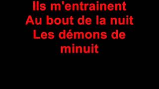 Paroles  Lyrics Emile amp Image  Les demons de minuit [upl. by Reel298]