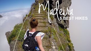 The 5 best hikes of Madeira  World Wanderista [upl. by Nesbitt]