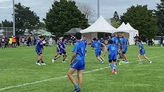 Toa Samoa U12 blues vs Auckland Māori U12 14092024 full game [upl. by Darsey133]