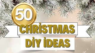 50 BEST Ways to Transform Thrifted amp Dollar Tree Items into Beautiful CHRISTMAS Decor christmas [upl. by Dallas]