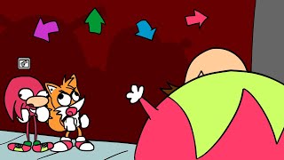 DORKLY ZANTA  Dorkly Tails and Knuckles Vs Dorkly Eggman Zanta Cover Remastered  FNF [upl. by Initirb]