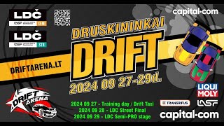 Lietuvos Drifto Čempionato SemiPRO lygos 5 etapas Poriniai2024 09 29 Drift Arena Druskininkai [upl. by Conlan994]