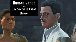 Dinkster Human Error amp The Secret of Cabot House Fallout 4 Perfect Playthrough 4 [upl. by Alsi]