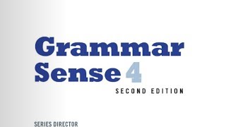 Grammar Sense 4 overview [upl. by Enreval]