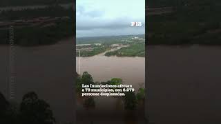 🌪️Las impactantes imágenes de las inundaciones en Brasil [upl. by Earissed985]