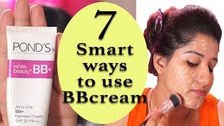 7 तरीके से इस्तेमाल करें BB cream7Amazing ways to uses BB creamhow to apply BBcream [upl. by Pazia]