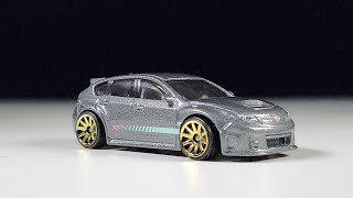 Hot Wheels Mainline Review Subaru WRX STI  2023 HW JImports [upl. by Gnuj]