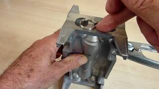 John Holden Make your own Breakaway pendulum casting lead weights [upl. by Suoirtemed]