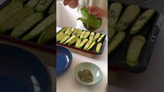 Courgettes au four  recette facile [upl. by Ynnep]