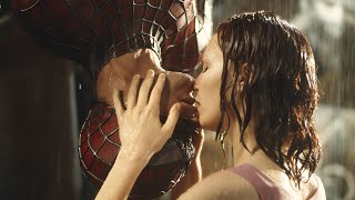 SpiderMan And Mary Jane Kiss Scene  SpiderMan 1 2002  Hindi Dubbed Friction Cinema  HD Clip [upl. by Attelocin194]