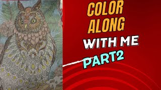 Color Along With Me Part 2 coloring coloringpages coloringbook [upl. by Natsirhc]