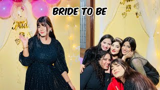 Meri Pehli Bridal Shower Party  Shadi Hone Wali Hai  Mahjabeen Ali Vlogs [upl. by Eilatan]