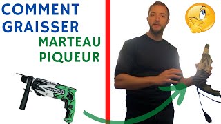 🔵 COMMENT GRAISSER UN MARTEAU PIQUEUR [upl. by Farrar]