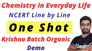 Class 12  Chemistry in Everyday Life OneShot  NCERT Line by Line  NEET 2022  Sunil Sir  BeWise [upl. by Htebizile470]