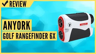 Anyork Golf Rangefinder 6X Laser Range Finder Review [upl. by Kceb]