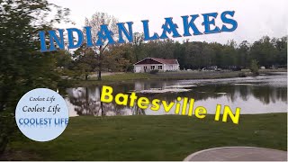 RV Park  Indian Lakes  Batesville Indiana  Pool lakes and weekend activities [upl. by Lledrac]