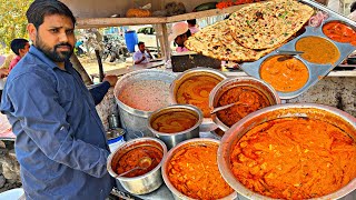 Faridabad के बेताज खाने ke baadshaah। Thali मात्र 70 Rs मै। Street food india [upl. by Aneerb282]