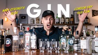 Beginners guide to GIN A history amp tasting of various styles [upl. by Aihsekram]