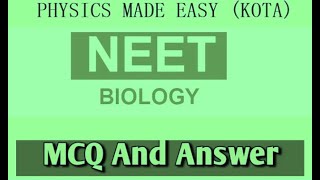 OLD NEET BIOLOGY 1200 MCQs WITH SOLUTION TOTIPOTENCY PLURIPOTENCY RHIZOMES EICHHORNIA  2 [upl. by Idrahs]