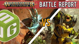 Sylvaneth vs Bonesplitterz Age of Sigmar Battle Report Ep 2 [upl. by Vasiliu]