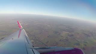 Wizz Air A321 Landing London Luton  W62201 [upl. by Sahpec]