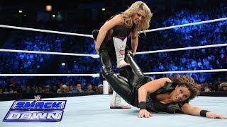 Natalya vs Tamina Snuka SmackDown Nov 15 2013 [upl. by Raquela131]