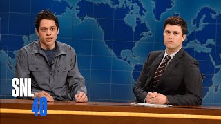 Weekend Update Pete Davidson on Turning 21  SNL [upl. by Annait]