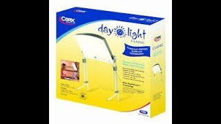 Unboxing day light classic Bright light therapy lamp uplift technologies [upl. by Ardnnaed172]