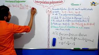 Exircice 1 dans linterpolation polynomiale partie 2 [upl. by Analli]