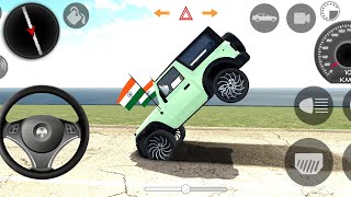 Dollar song Motifide blue Mahindra Thar👿  Indian Cars Simulator 3D  Android Gameplay Part 5 [upl. by Latsryk]