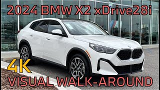 2024 BMW X2 xDrive28i  Visual WalkAround  Non MSport  4K [upl. by Eelyram]