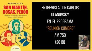 Conversa con Carlos Ulanovsky en quotReunión Cumbrequot [upl. by Aikam]