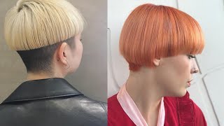 Fabulous collection of undercut short bob haircuts and hairstylesBest bob cut ideas [upl. by Warfourd944]